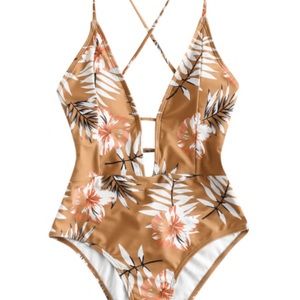 One piece bathing suit